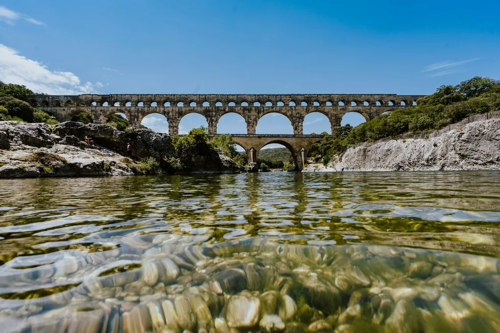 Le pont du Gard, en Occitanie